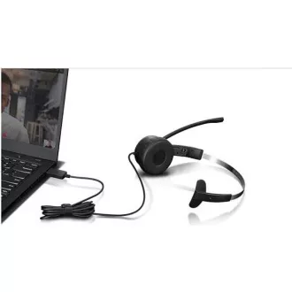 LENOVO sluchátka 100 USB Mono Headset
