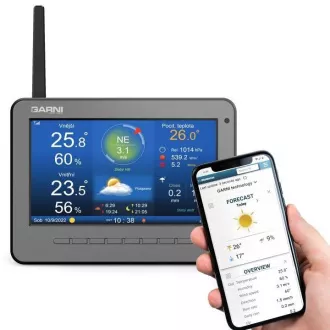 GARNI 3015 Arcus - Wi-Fi meteorologická stanice - 2. generace