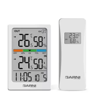 GARNI 155TH - Bezdrátový digitální teploměr s vlhkoměrem