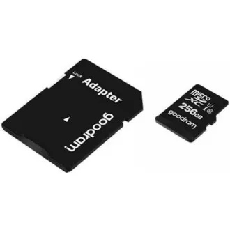 GOODRAM microSDXC karta 256GB M1AA (R:100/W:10 MB/s), UHS-I Class 10, U1 + Adapter