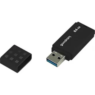 GOODRAM Flash Disk 64GB UME3, USB 3.0, černá