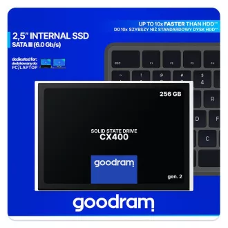 GOODRAM SSD CX400 Gen.2 512GB, SATA III, 2.5", (R:550/W:500MB/s)