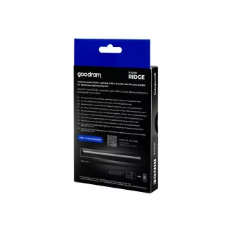 GOODRAM externí SSD Move Ridge 2TB, USB-C 3.2 Gen2x2, (R:2000/W:2000MB/s), černá GOODRAM externí SSD Move Ridge 2TB, USB-C 3.2 Gen2x2, (R:2000/W:2000MB/s), černá