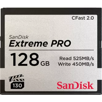 SanDisk CFAST 2.0 128GB Extreme Pro (525 MB/s VPG130)