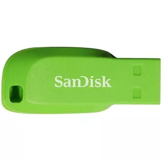 SanDisk Flash Disk 16GB Cruzer Blade, USB 2.0, zelená