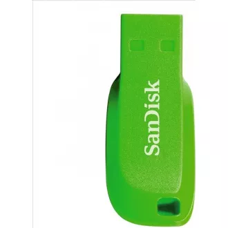 SanDisk Flash Disk 16GB Cruzer Blade, USB 2.0, zelená