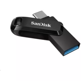 SanDisk Flash Disk 64GB Ultra Dual Drive Go, USB-C 3.2, Černá