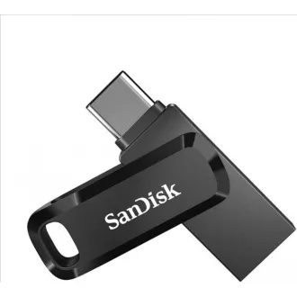 SanDisk Flash Disk 128GB Ultra Dual Drive Go, USB-C 3.2, Černá
