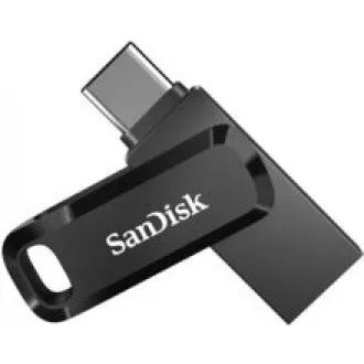 SanDisk Flash Disk 256GB Ultra Dual Drive Go, USB-C 3.2, Černá