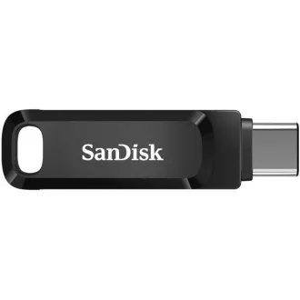 SanDisk Flash Disk 256GB Ultra Dual Drive Go, USB-C 3.2, Černá