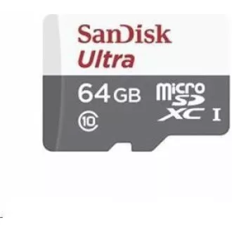 Sandisk MicroSDXC karta 64GB Ultra (80MB/s, Class 10 UHS-I, Android)