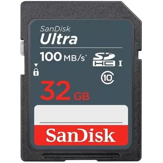 SanDisk SDHC karta 32GB Ultra (100MB/s Class 10 UHS-I)