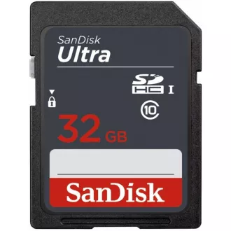 SanDisk SDHC karta 32GB Ultra (100MB/s Class 10 UHS-I)