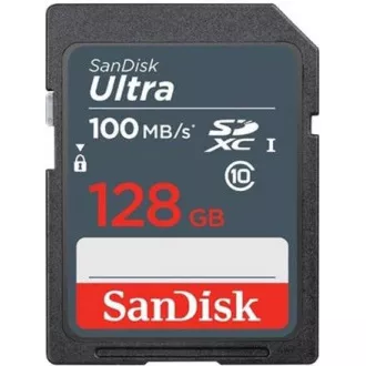 SanDisk SDXC karta 128GB Ultra (100MB/s Class 10 UHS-I)