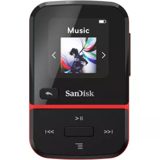 SanDisk Clip Sport Go MP3 Player 32GB, Blue