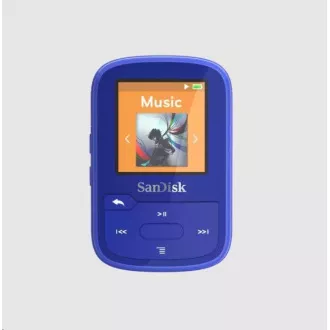 SanDisk Clip Sport Plus MP3 Player 32GB, Blue