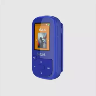 SanDisk Clip Sport Plus MP3 Player 32GB, Blue