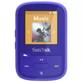 SanDisk Clip Sport Plus MP3 Player 32GB, Black