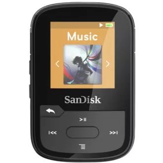 SanDisk Clip Sport Plus MP3 Player 32GB, Black