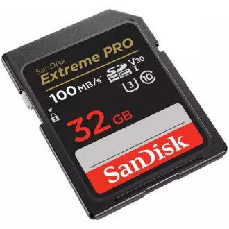 SanDisk SDHC karta 32GB Extreme PRO (100 MB/s Class 10, UHS-I U3 V30)