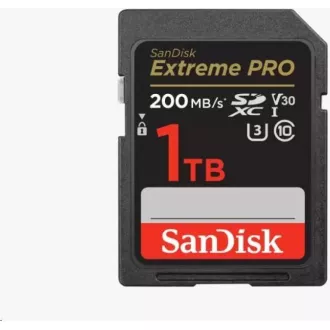 SanDisk SDXC karta 1TB Extreme PRO (200 MB/s Class 10, UHS-I U3 V30)
