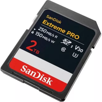 SanDisk SDXC karta 2TB Extreme PRO (250 MB/s Class 10, UHS-I U3 V30)
