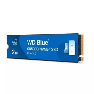 WD BLUE SSD NVMe 2TB PCIe SN5100 Powered by SanDisk, Gen4, (R:5150, W:4850MB/s)