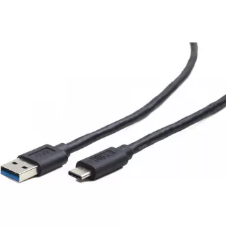 GEMBIRD USB 3.0 AM na Type-C kabel (AM/CM), 1m, černý