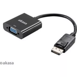 AKASA kabel redukce DisplayPort na VGA (D-SUB), 20cm
