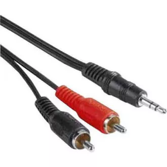 PremiumCord Kabel Jack 3, 5mm-2xCINCH M/M 15m