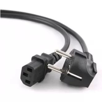 C-TECH kabel síťový 1, 8m 220/230V napájecí, VDE