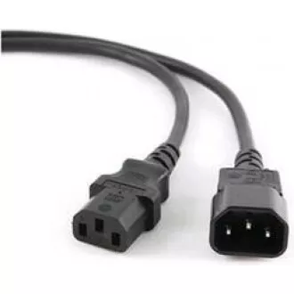 Kabel C-TECH síťový, prodlužovací, 1, 8m VDE 220/230V napájecí
