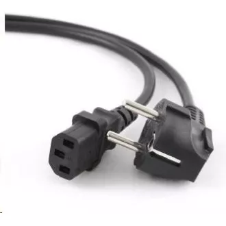 C-TECH kabel síťový 3m 220/230V napájecí, VDE