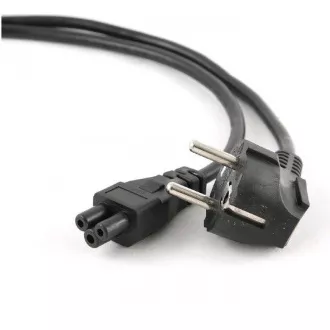 C-TECH kabel síťový, 1, 8m VDE 220/230V, napájecí k notebooku, 3 pin Schuko