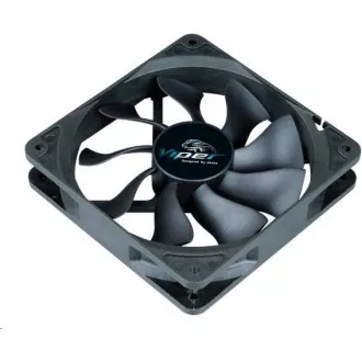 AKASA ventilátor Viper, Black Fan 12cm, 120x120x25mm, HDB, 4 pin PWM AKASA ventilátor Viper, Black Fan 12cm, 120x120x25mm, HDB, 4 pin PWM