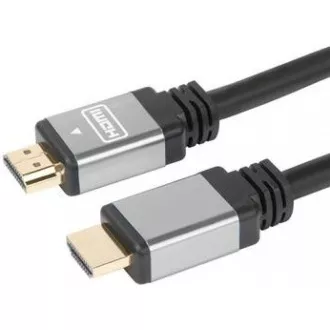 PREMIUMCORD Kabel HDMI A - HDMI A M/M 2m zlacené a kovové HQ konektory, 4K