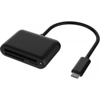 PREMIUMCORD Adaptér USB3.1 Typ-C - Čtečka karet CFAST2.0+SD3.0+Micro SD 3.0