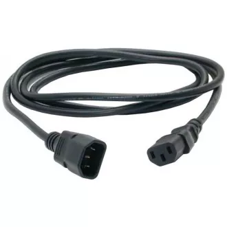 PREMIUMCORD Kabel napájecí 230V prodlužovací 0.5m