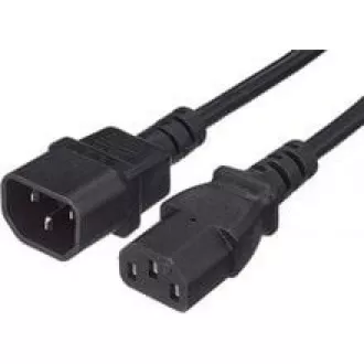 PREMIUMCORD Kabel napájecí 230V prodlužovací 0.5m