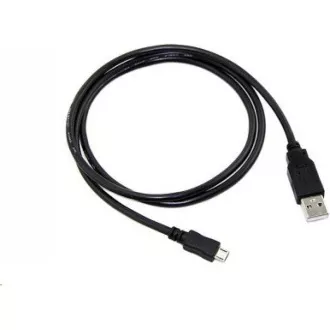 C-TECH kabel USB 2.0 AM/Micro, 1m, černý