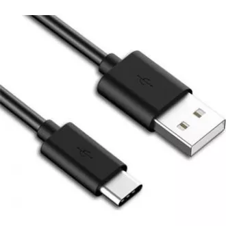 PremiumCord Kabel USB 3.1 C/M - USB 2.0 A/M, rychlé nabíjení proudem 3A, 3m, černá