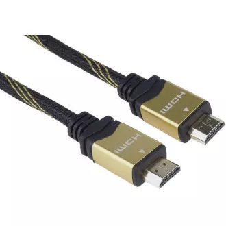 PREMIUMCORD Kabel HDMI 2.0 High Speed + Ethernet kabel HQ, zlacené konektory, 5m