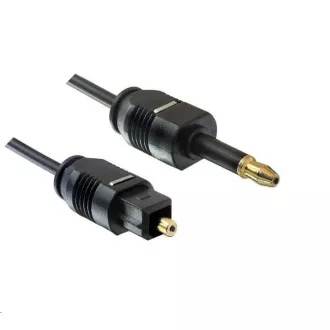 PREMIUMCORD Kabel 3, 5mm mini Toslink - Toslink, OD:2.2mm, délka 3m