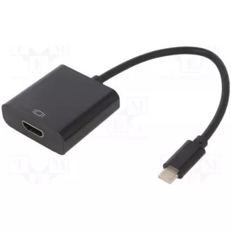 GEMBIRD Kabel USB-C na HDMI (F) adaptér