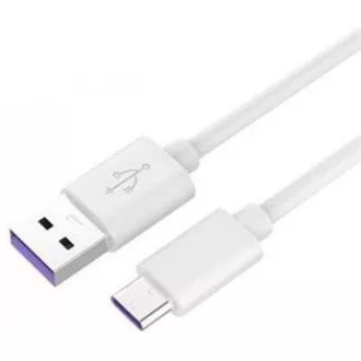 PremiumCord Kabel USB 3.1 C/M - USB 2.0 A/M, Super fast charging 5A, bílá, 1m