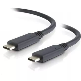 PremiumCord USB-C kabel (USB 3.2 generation 2x2, 5A, 100W, 20Gbit/s) černý, 1m
