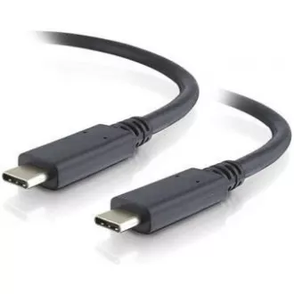 PremiumCord USB-C kabel (USB 3.2 generation 2x2, 5A, 100W, 20Gbit/s) černý, 1m
