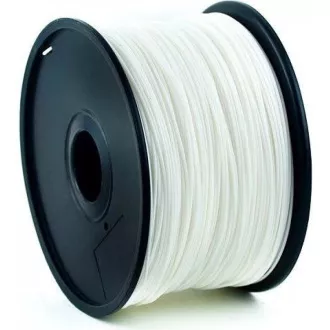 GEMBIRD Tisková struna (filament) PLA, 1, 75mm, 1kg, bílá