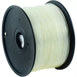 GEMBIRD Tisková struna (filament) PLA, 1, 75mm, 1kg, transparentní