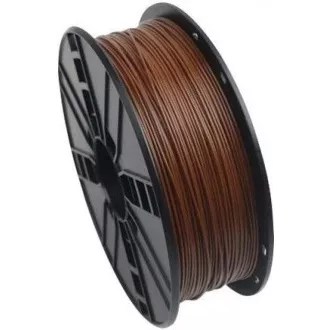 GEMBIRD Tisková struna (filament) PLA, 1, 75mm, 1kg, hnědá